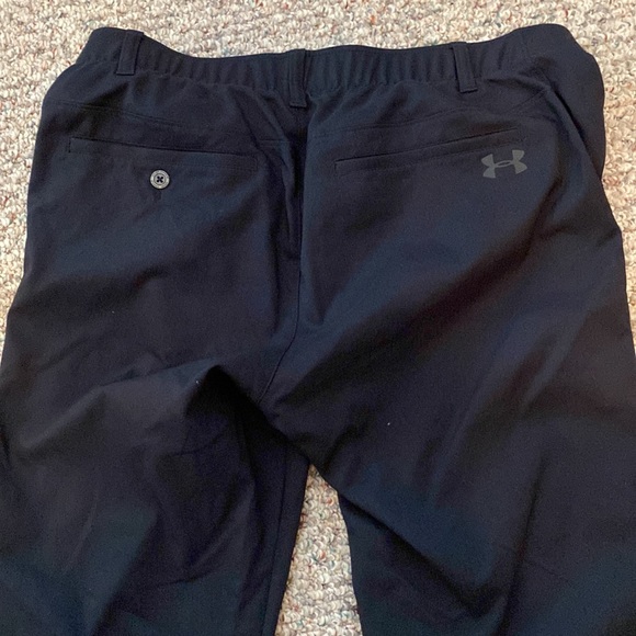 Men, Golf Pants, under armour, size 32x32, black - Picture 4 of 4
